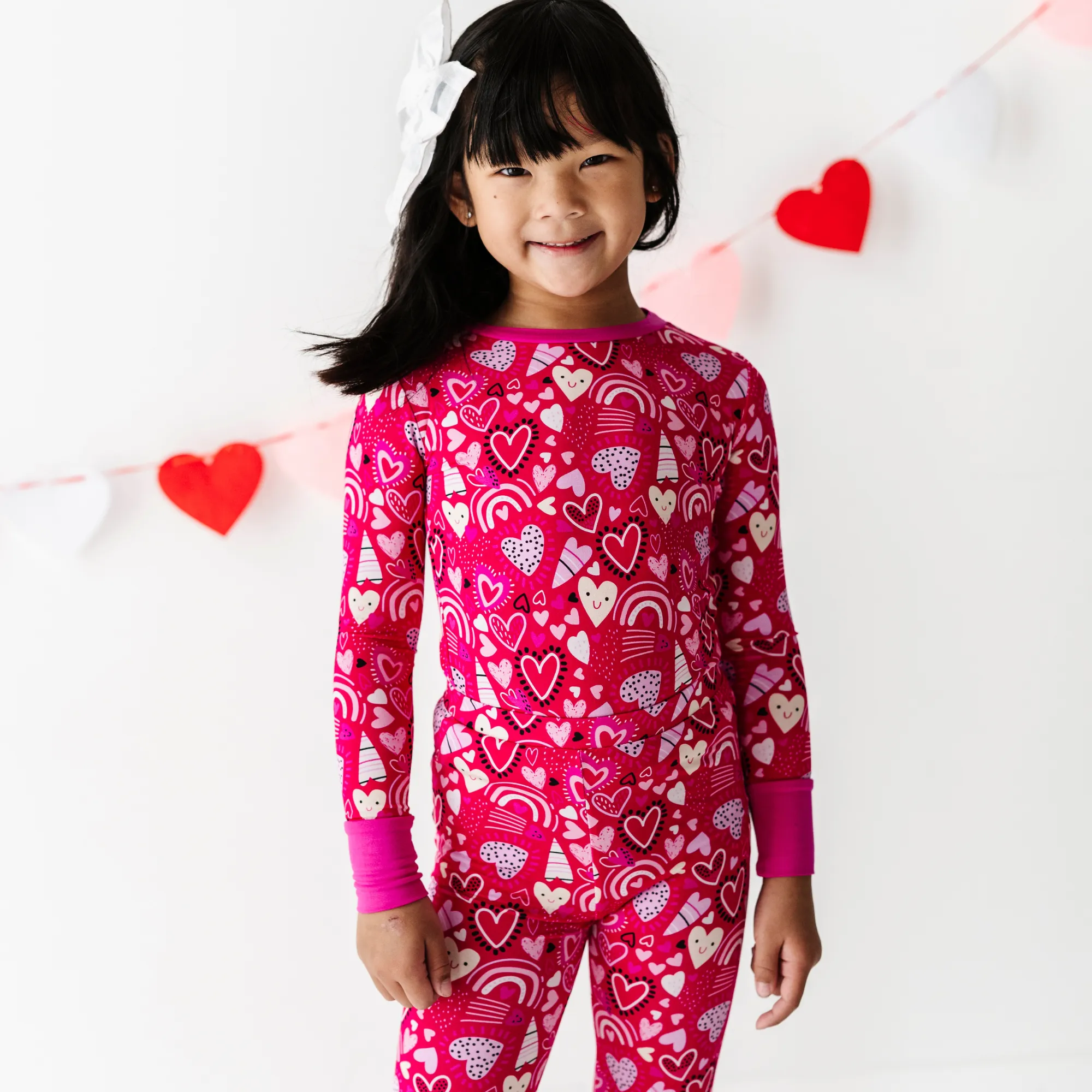 I Pink I Love You Toddler/Big Kid Pajamas