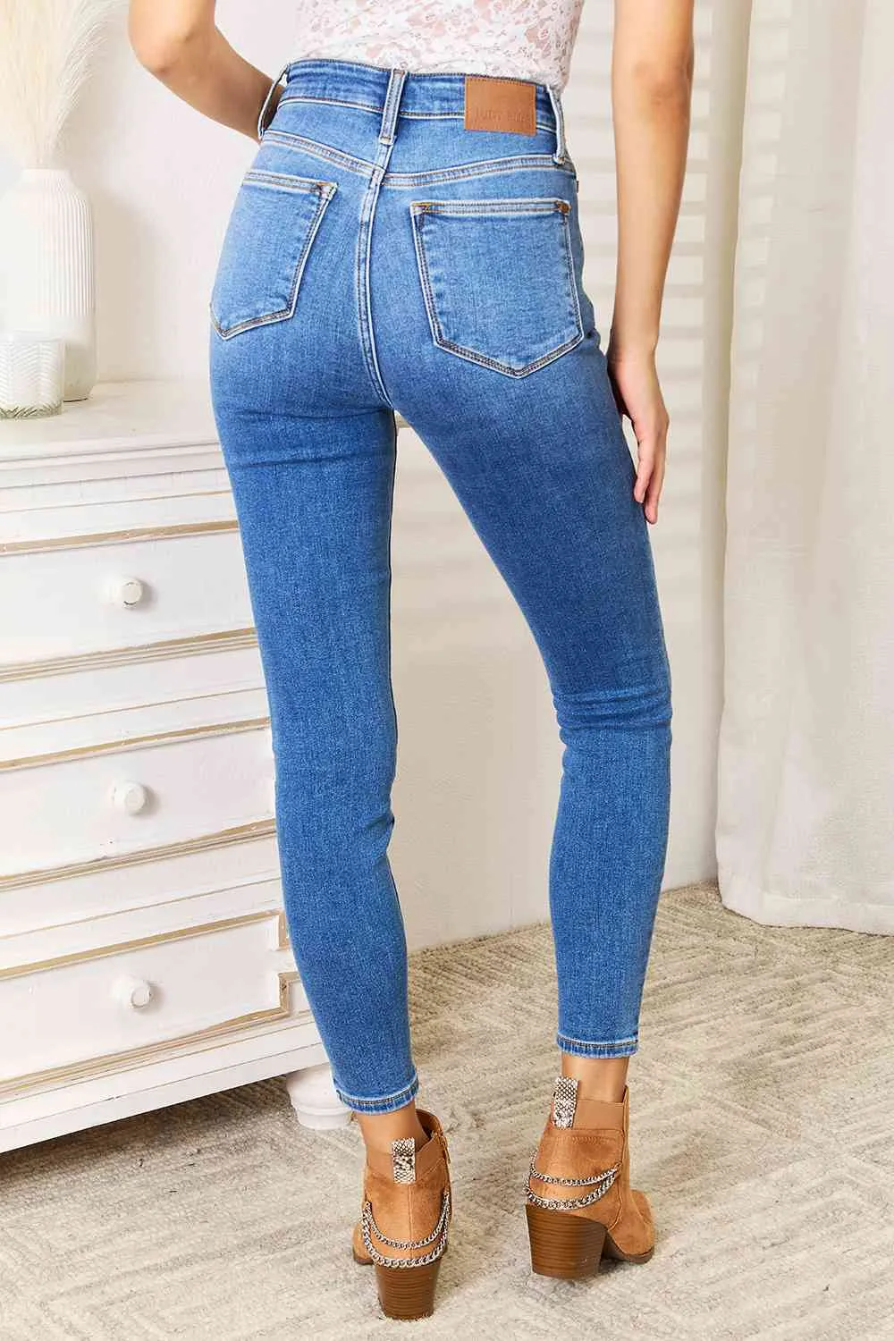 Judy Blue High Waist Classic Thermal Skinny