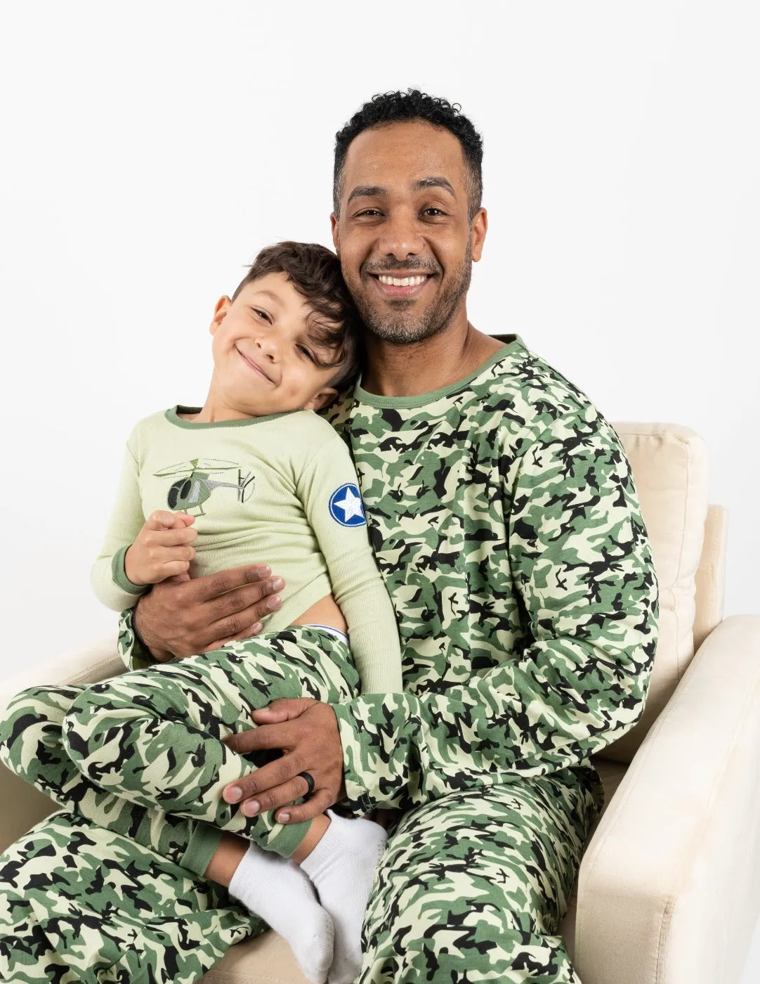 Kids Camouflage Helicopter Pajamas