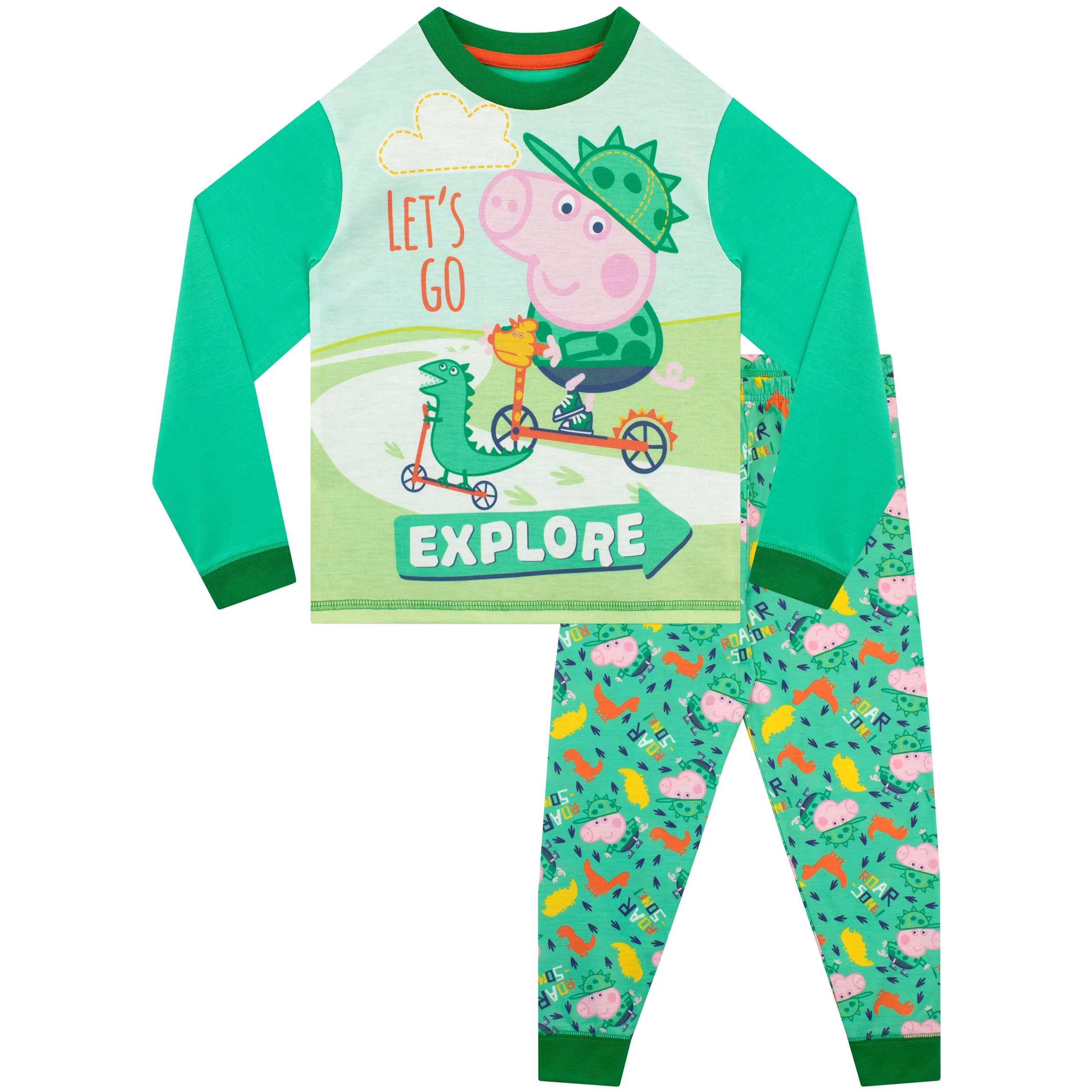 Kids George Pig Pajamas - Snuggle Fit