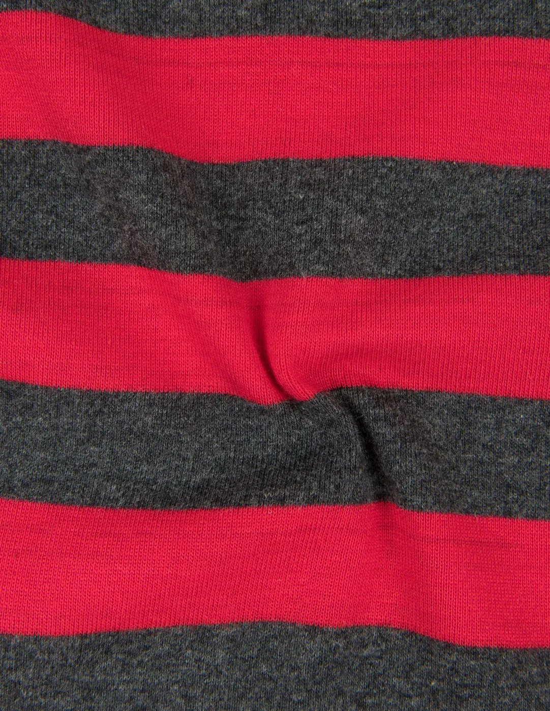 Kids Long Sleeve Red & Grey Striped Pajamas