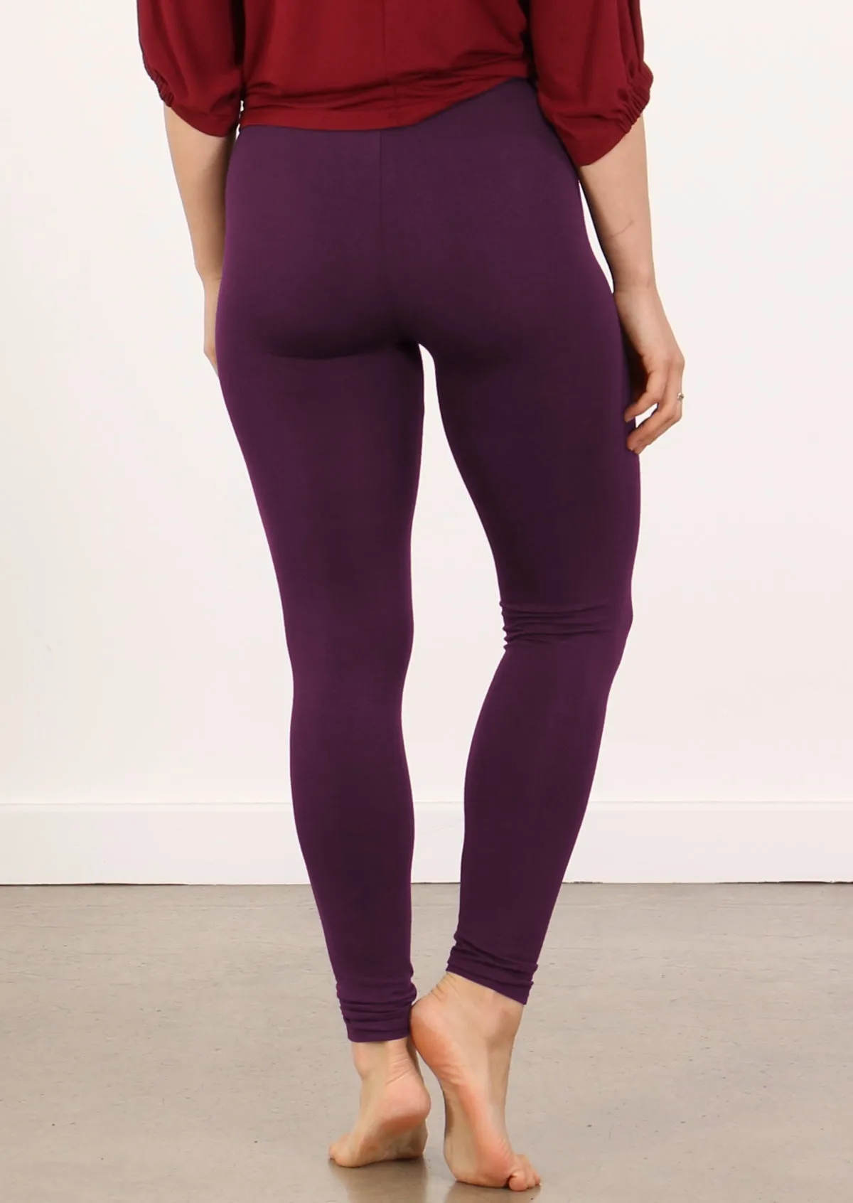 Leggings Dark Purple