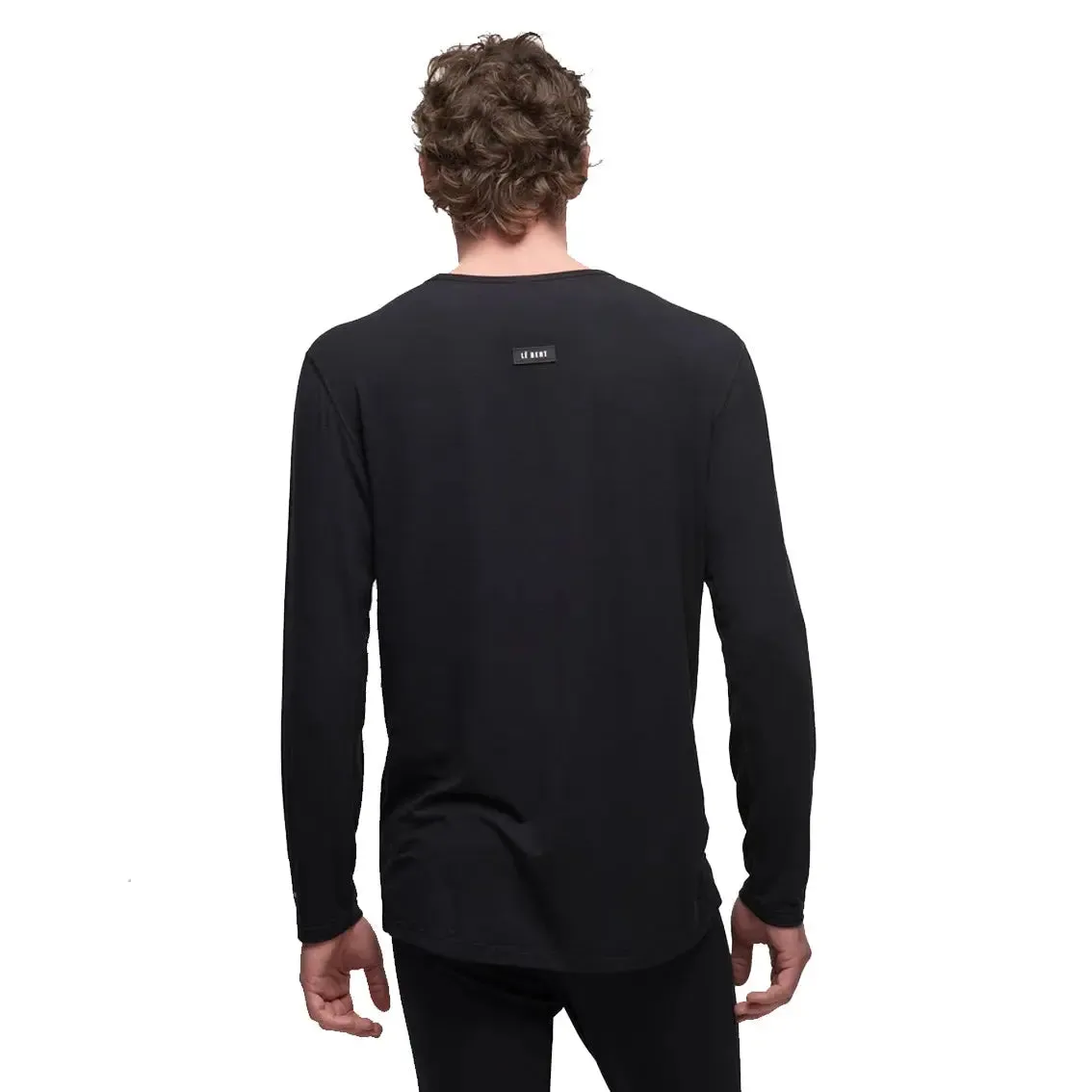 Mens Le Bent 200 Weight Thermal Top - Black