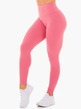 MOTION HIGH WAISTED LEGGINGS PINK LEMONADE