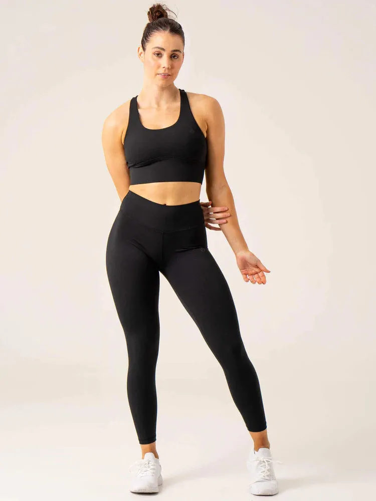 NKD ARCH LEGGINGS - BLACK