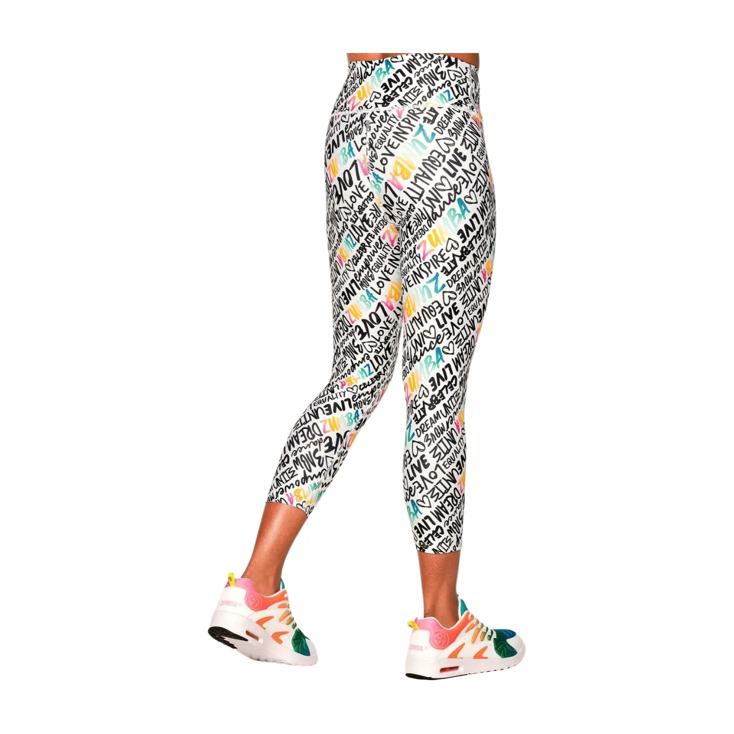 No Judgement Just Joy High Waisted Crop Leggings