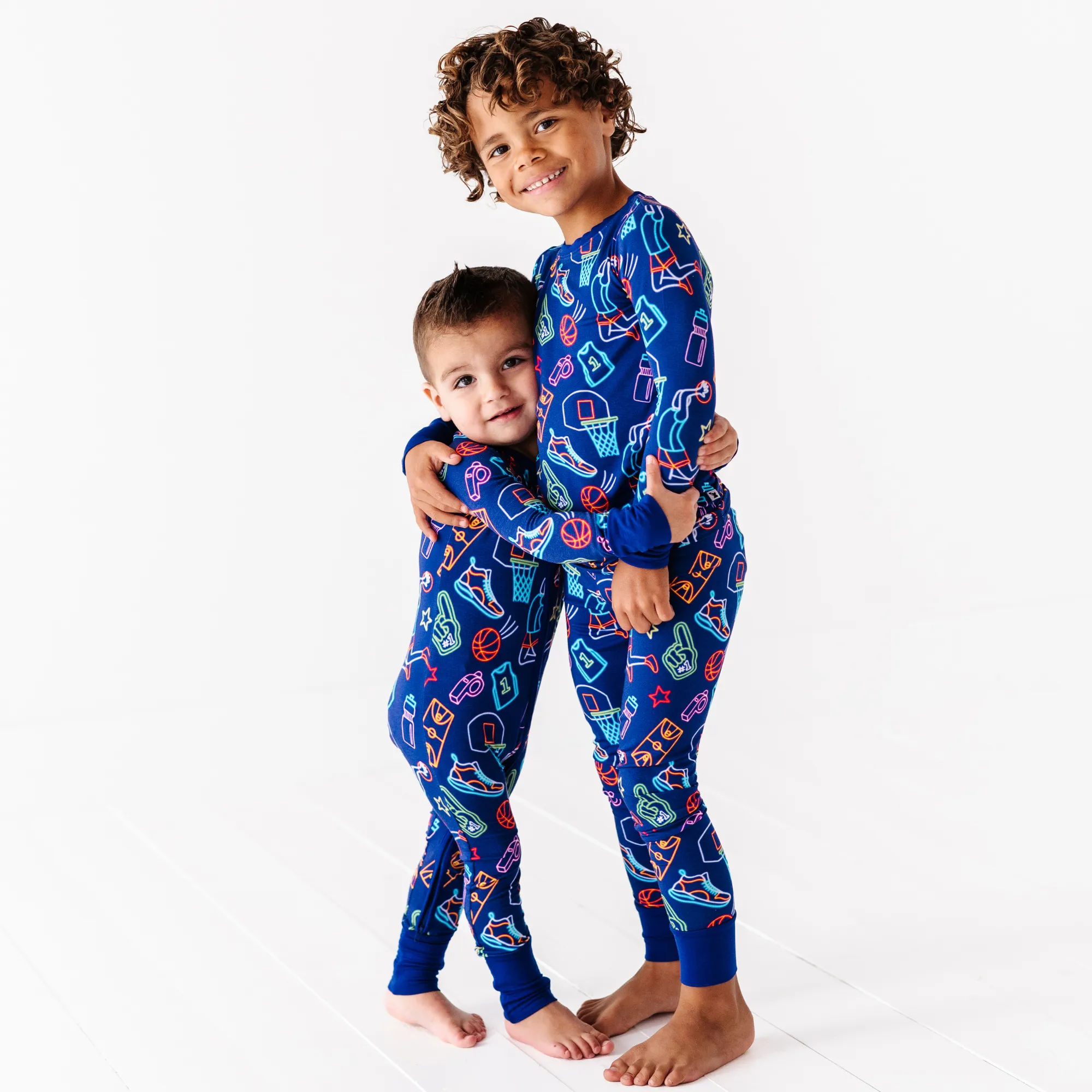 Nothin' But Neon Toddler/Big Kid Pajamas