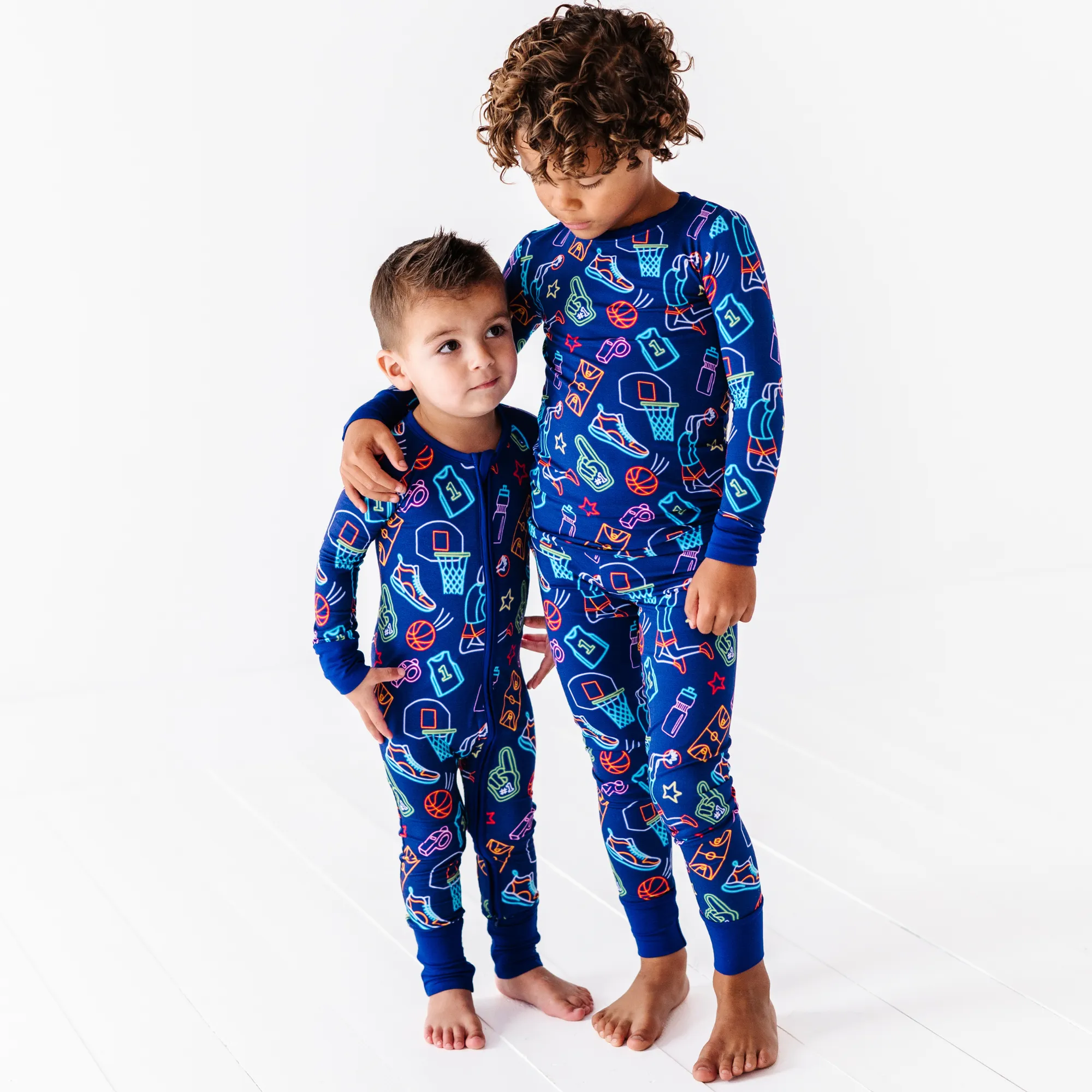 Nothin' But Neon Toddler/Big Kid Pajamas