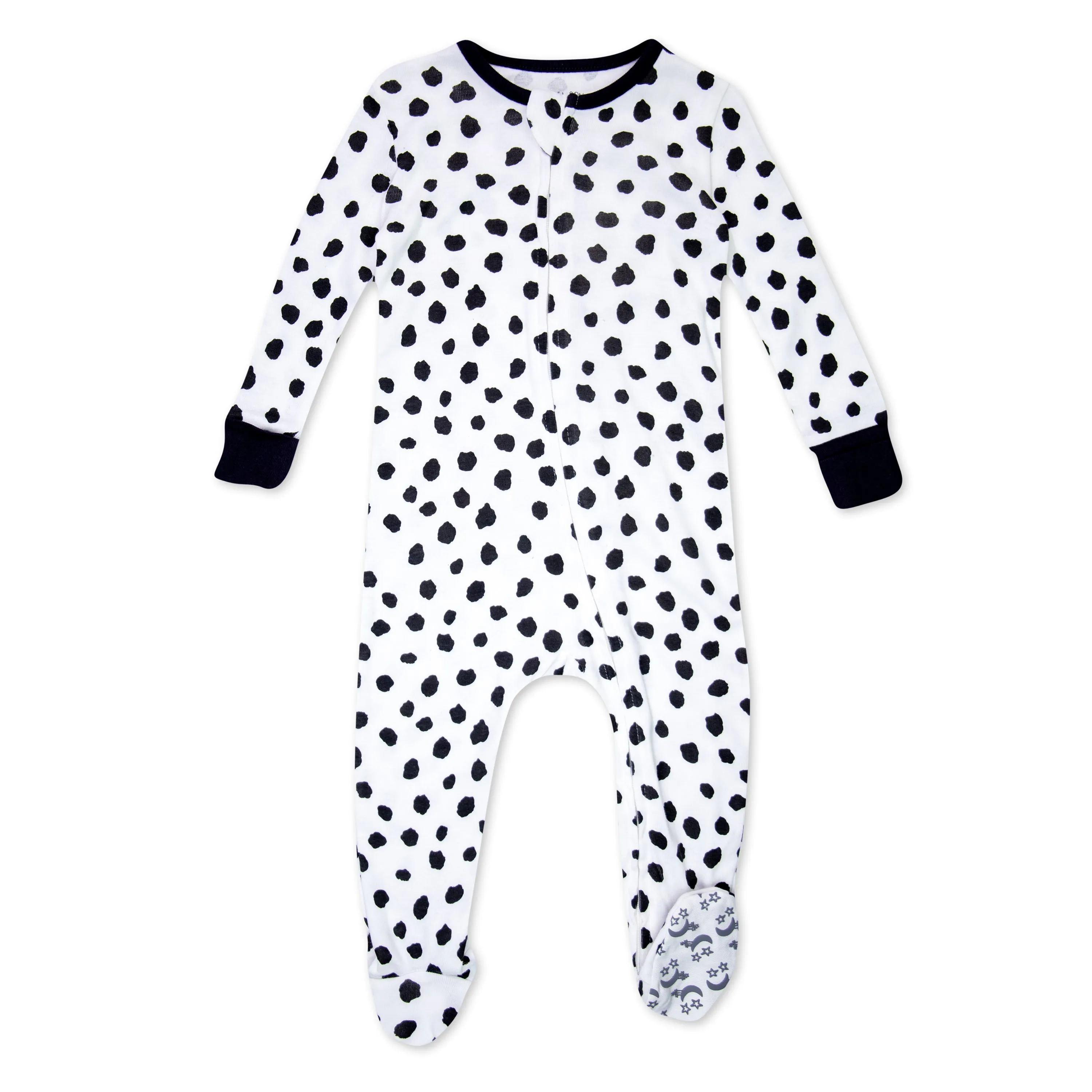 Organic Cotton 2-Pack Footed Pajamas in Furry Friends Print