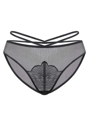 Pansy Lace Bikini Underwear