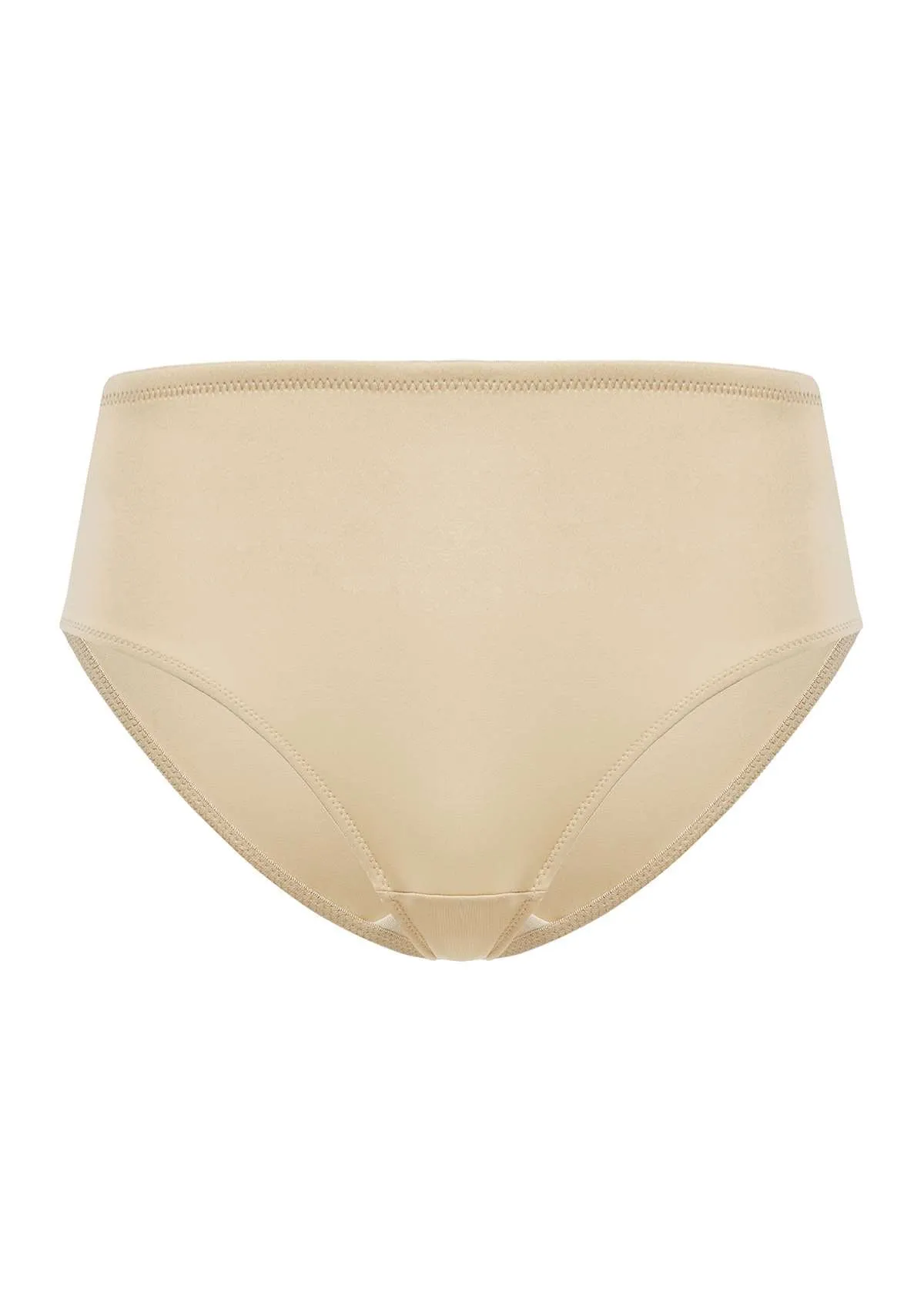 Patricia Smooth Classic Soft Stretch Beige High-rise Brief Underwear