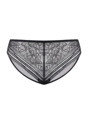 Peony Mid-rise Lace Bikini Underwear