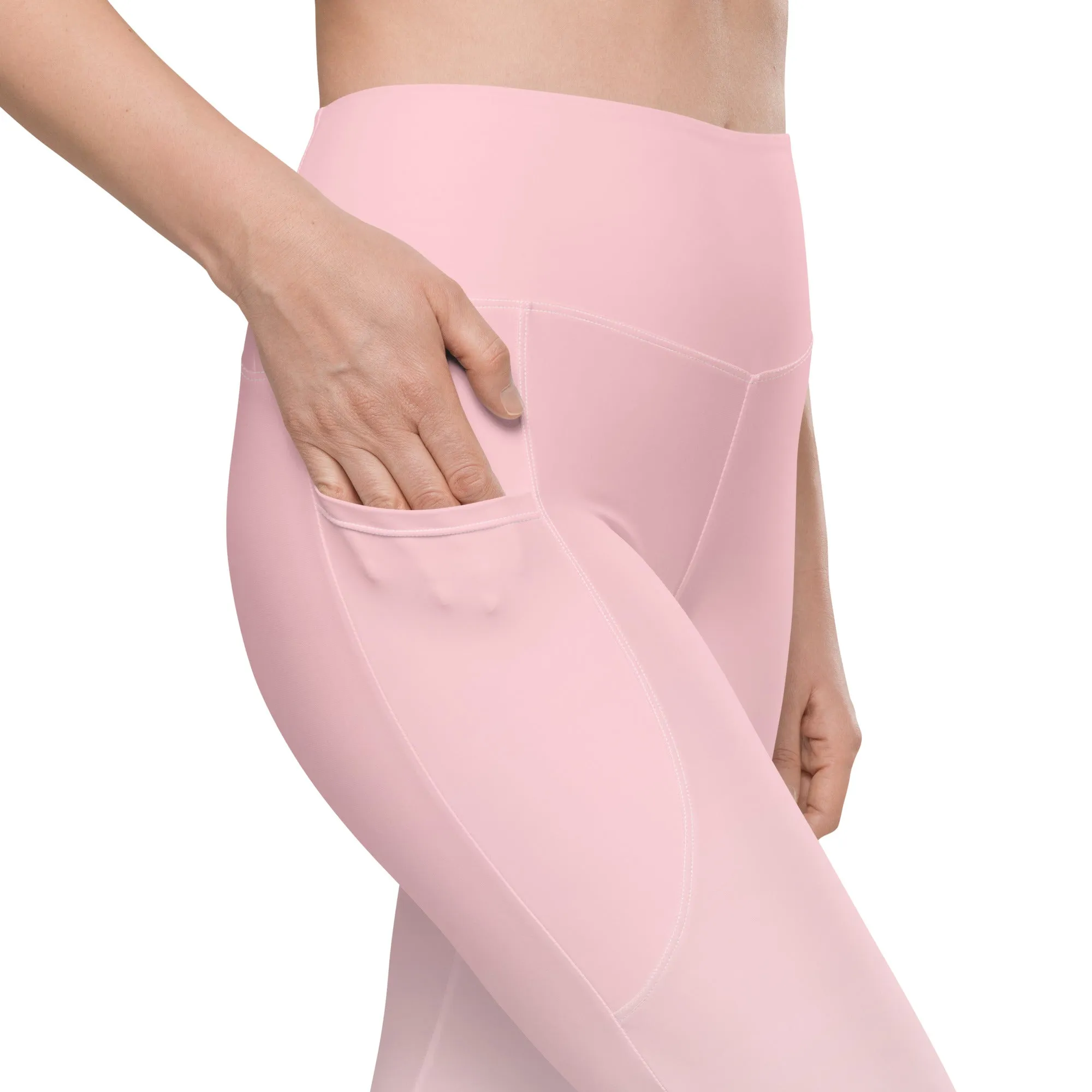 Pink Blend Leggings with pockets