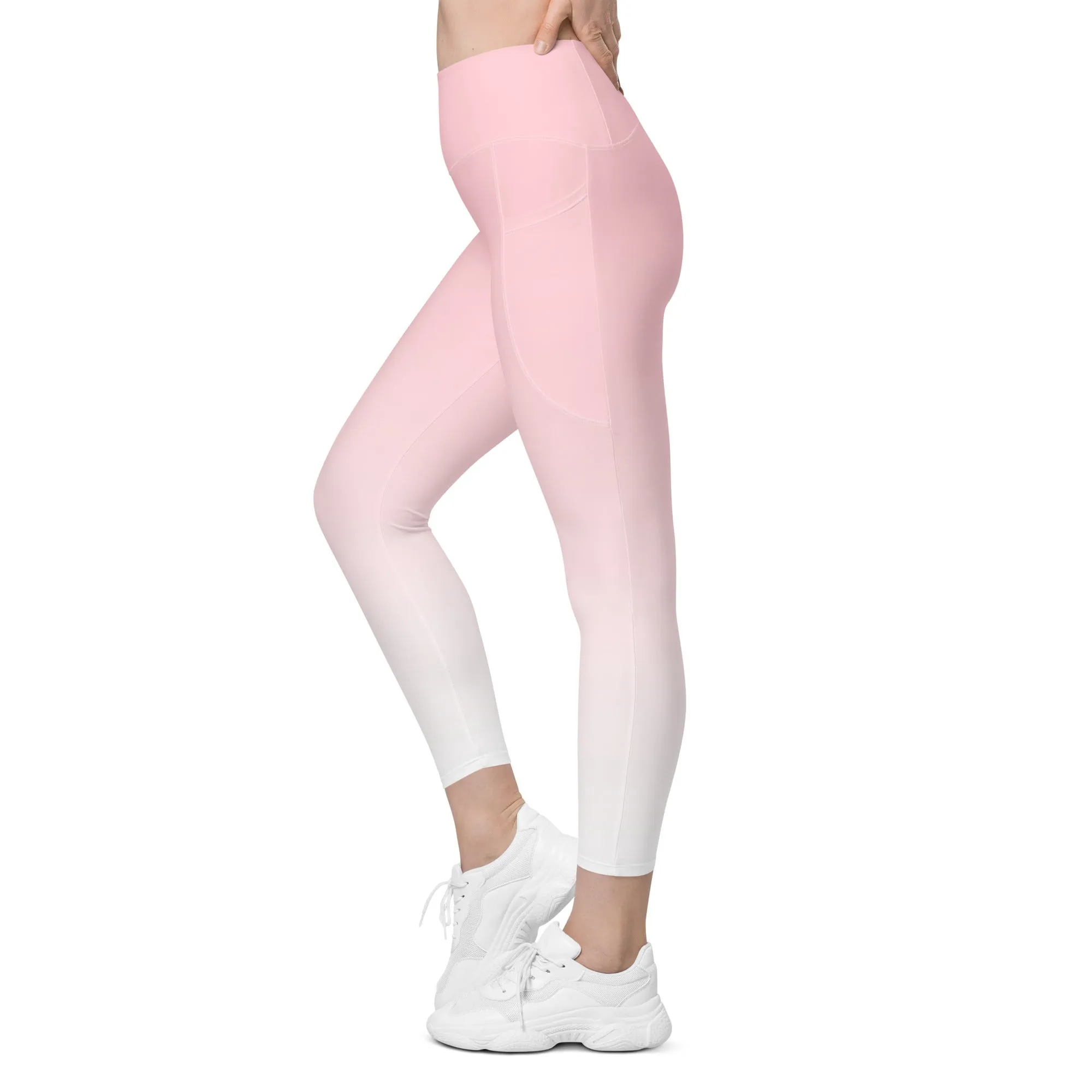 Pink Blend Leggings with pockets