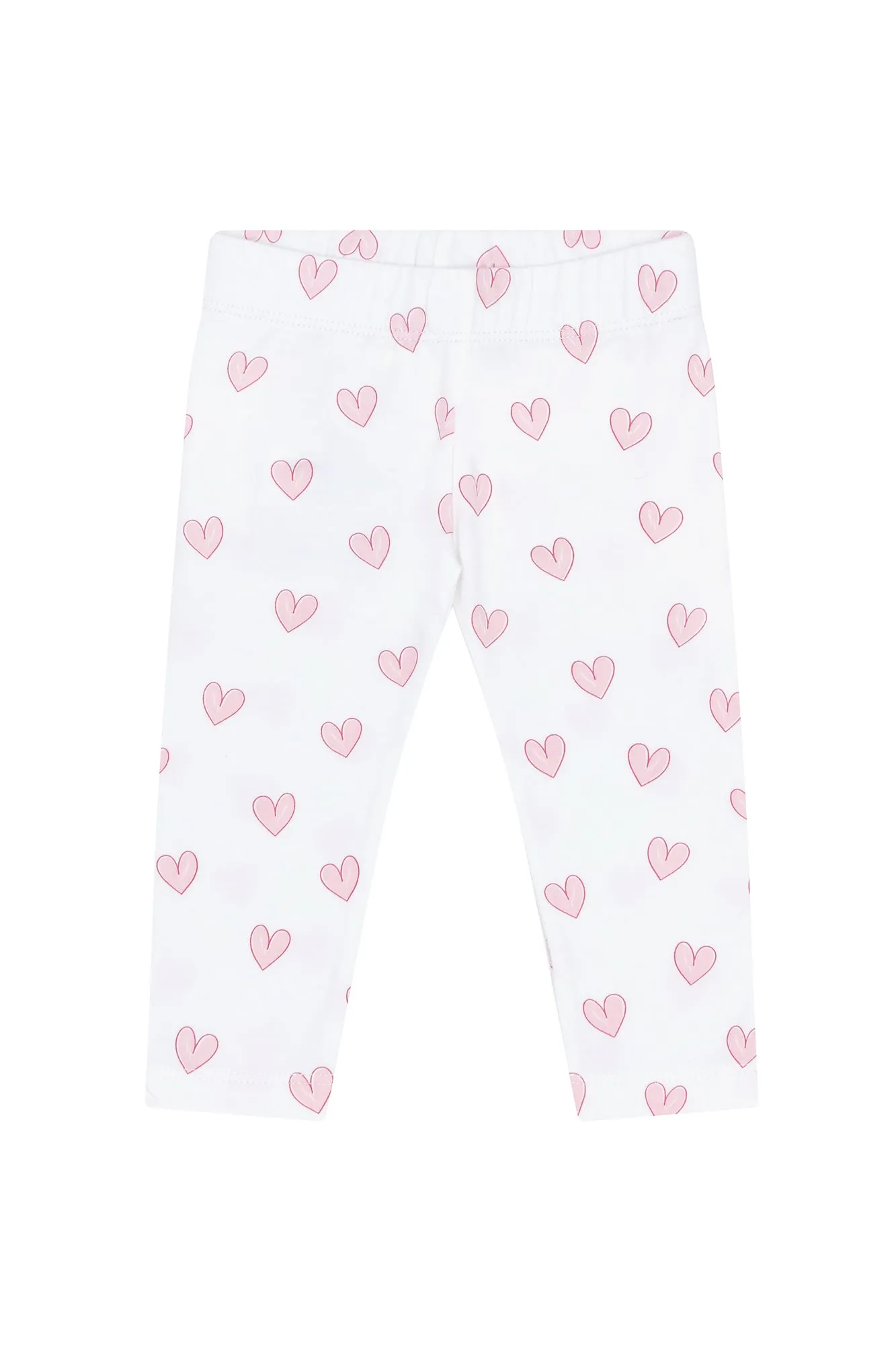 Pink Heart Tee-Leggings Set