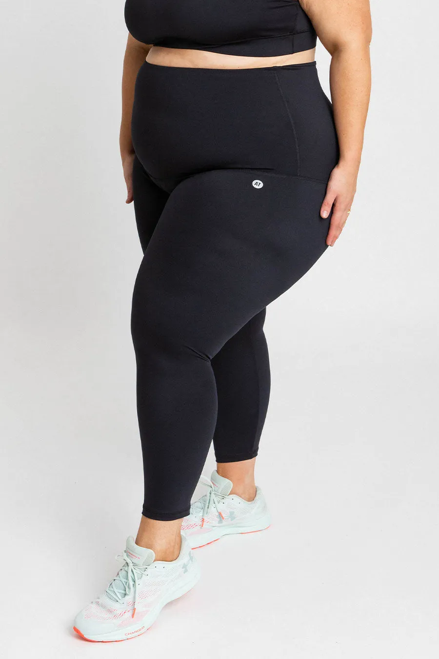 Postpartum Leggings 7/8 Length - Black