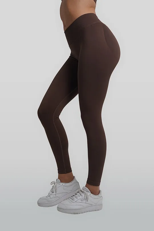 RECOIL LEGGINGS - ESPRESSO