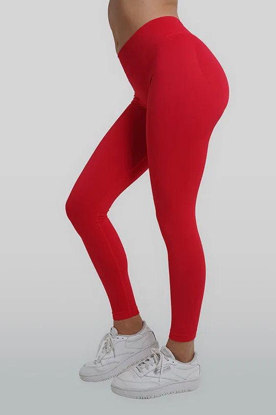 RECOIL LEGGINGS - RED