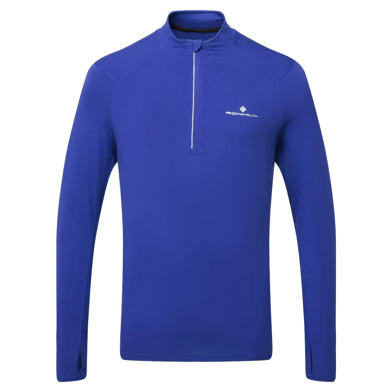 Ronhill Core Thermal 1/2 Zip Top (Mens) - DrkCobalt/BrightWhite