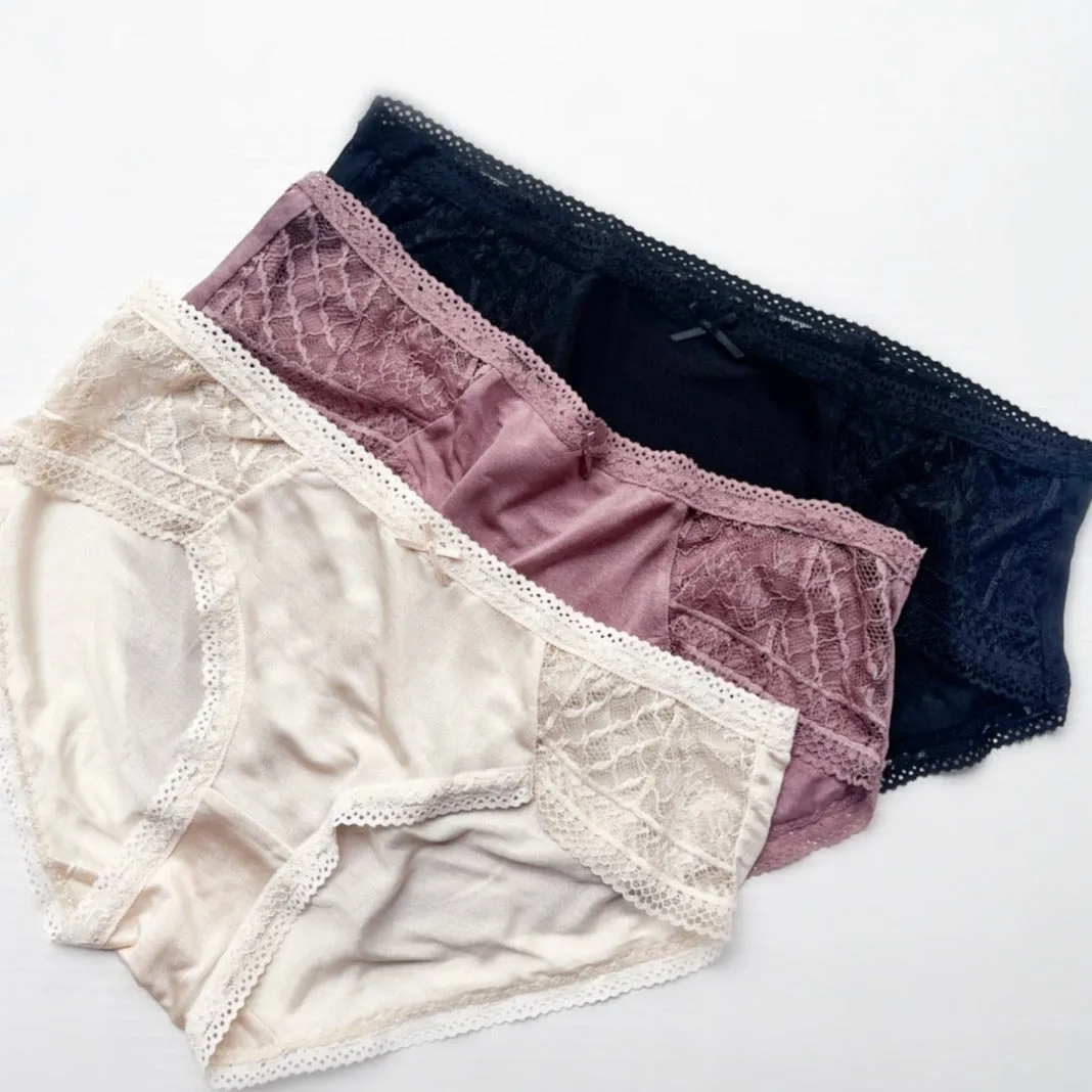 Silk jersey hipster brief | Ready to ship silk underwear