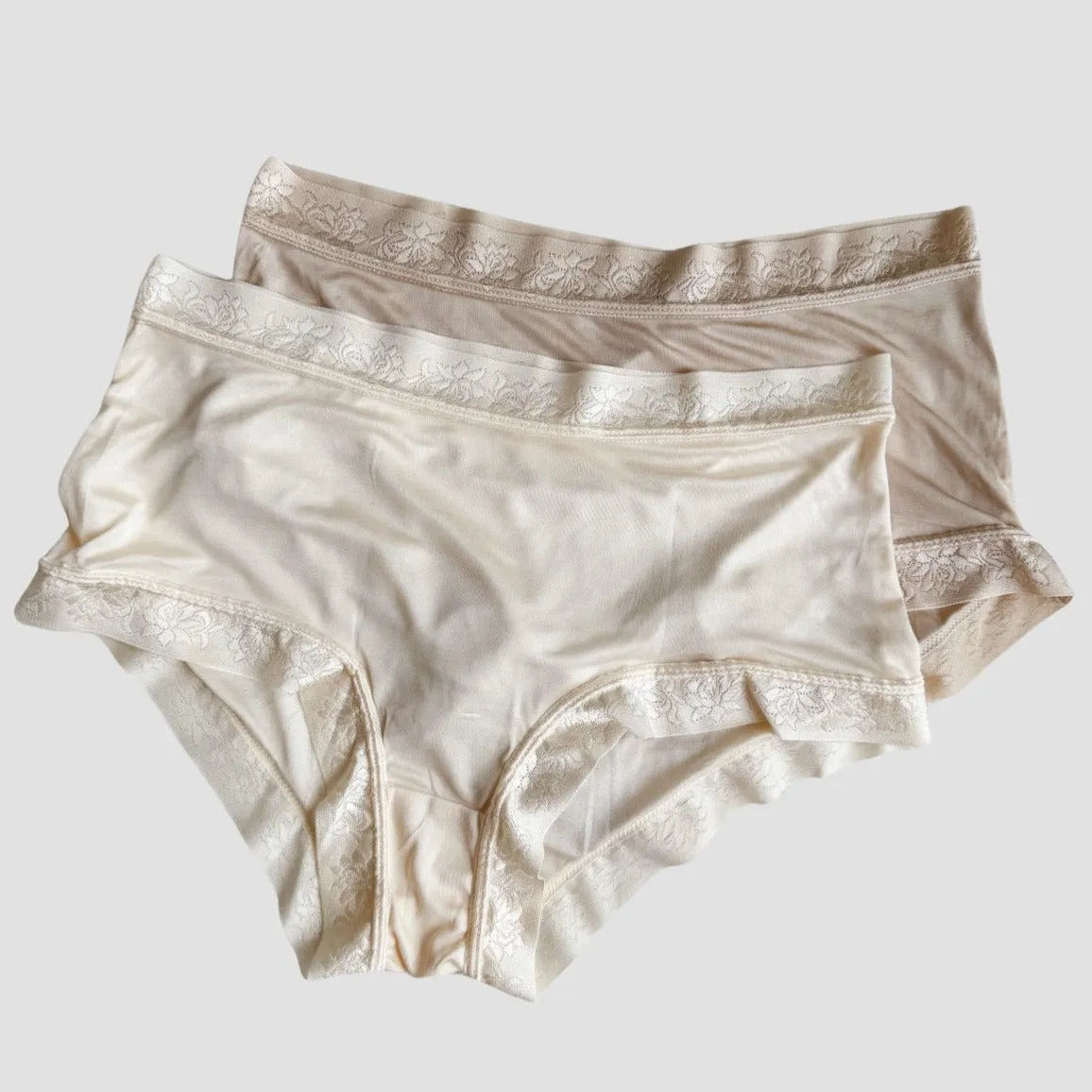 Silk knit women's french brief | Silk underwear