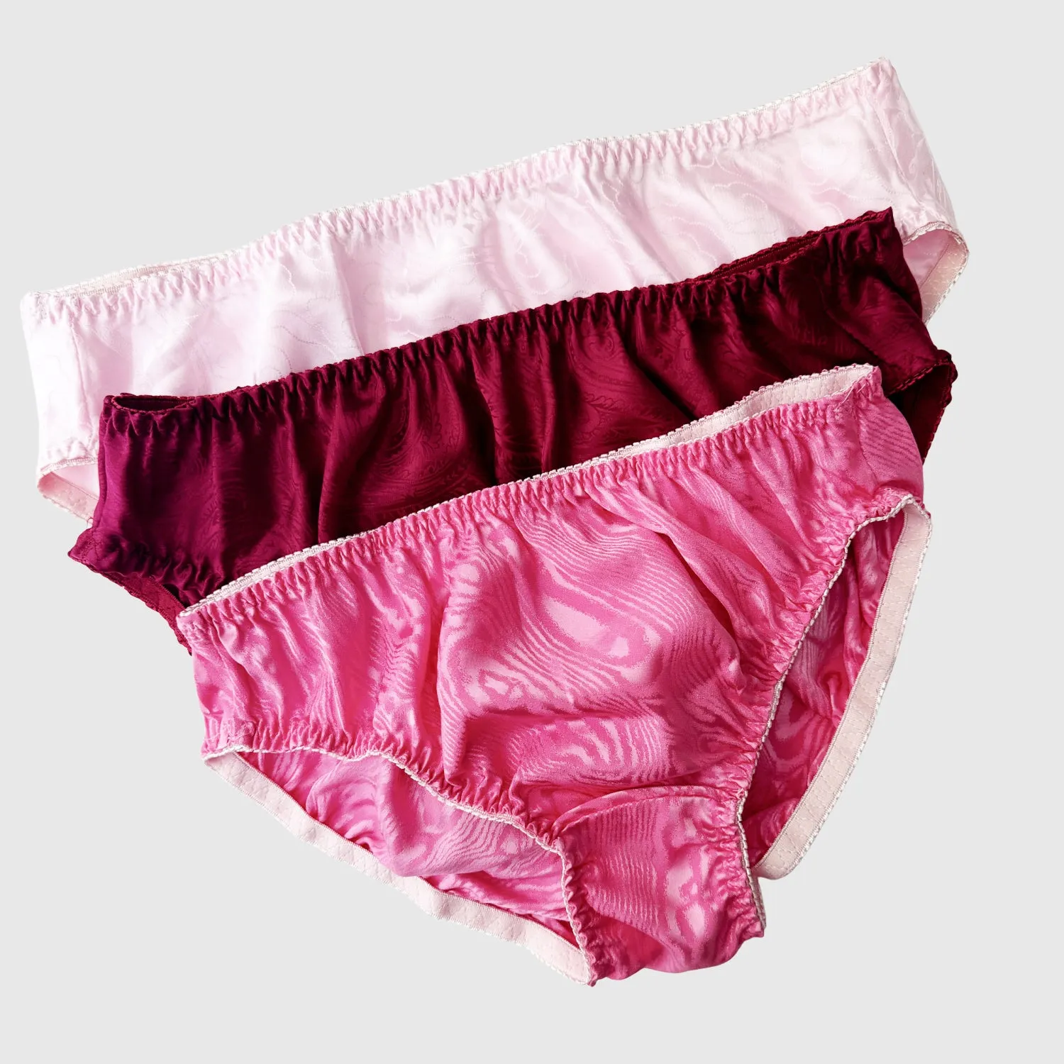 Silk underwear brief | Pink, Wine, Magenta