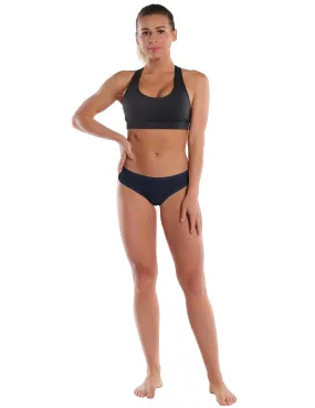 Super Soft Modal Sports Bikini Underwear darknavy_yogastudio