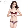 Top lace Embroidery bra brief sets underwear sexy lingerie