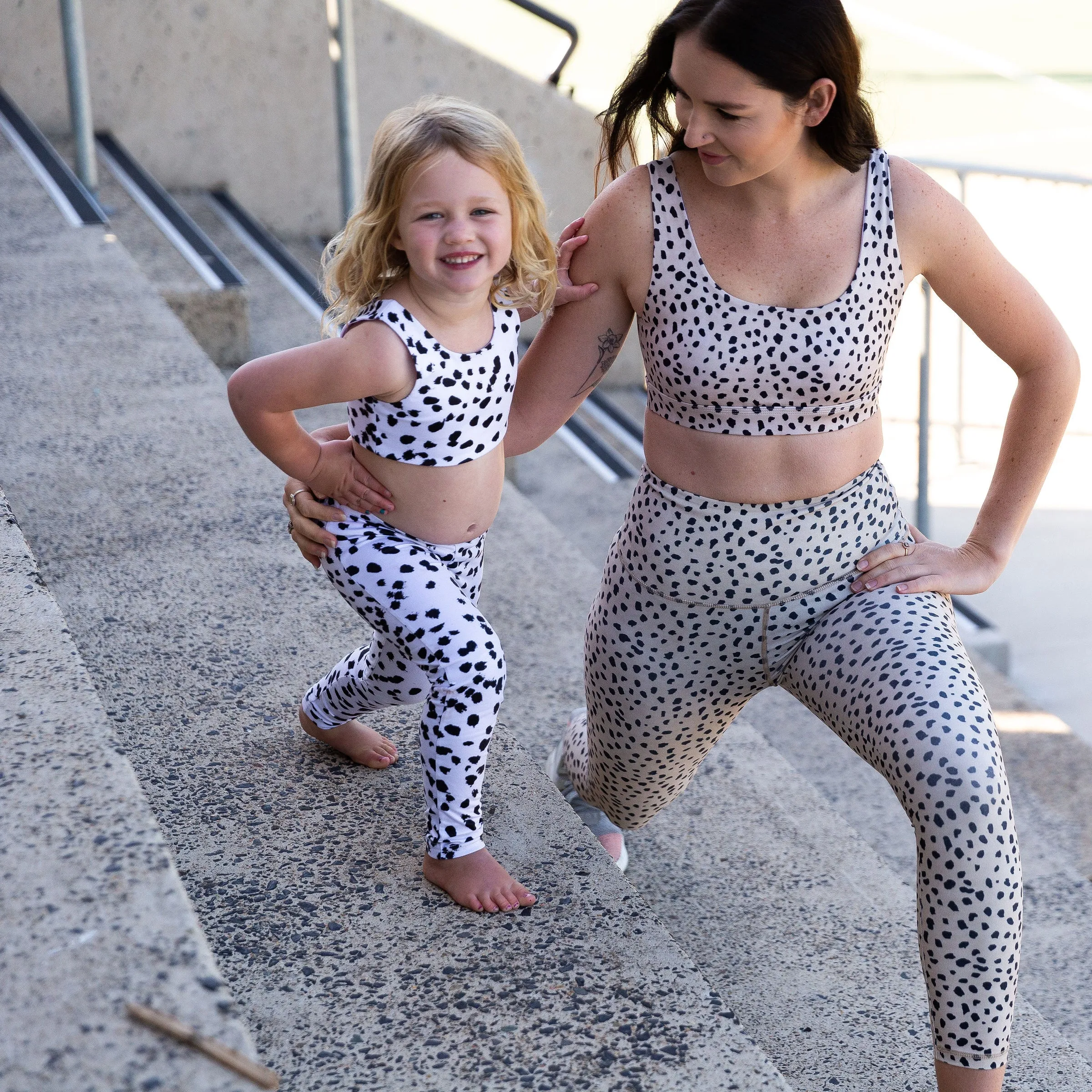 Vintage Dalmatian Kids' Leggings