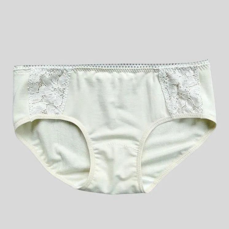 Women's organic hipster underwear