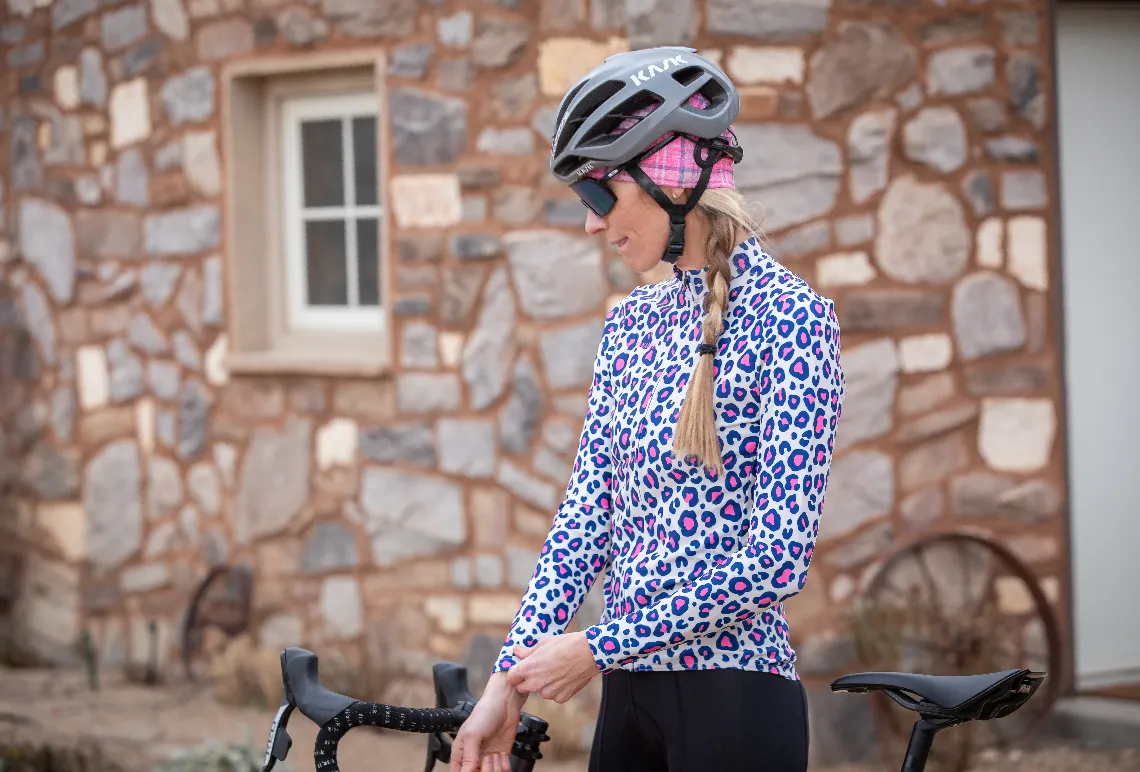 W's Pro THERMAL Long Sleeve Jersey - CHEETAH TAN